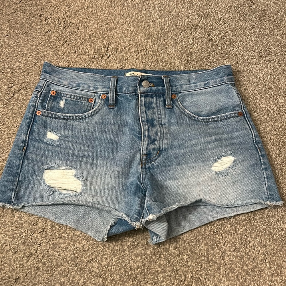 Madewell relaxed denim shorts